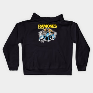 Ramones Band's Live Fury High Energy Performances Kids Hoodie